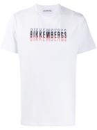 Dirk Bikkembergs Triple Logo Print T-shirt - White