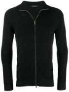 Tagliatore Zipped Sweatshirt - Black