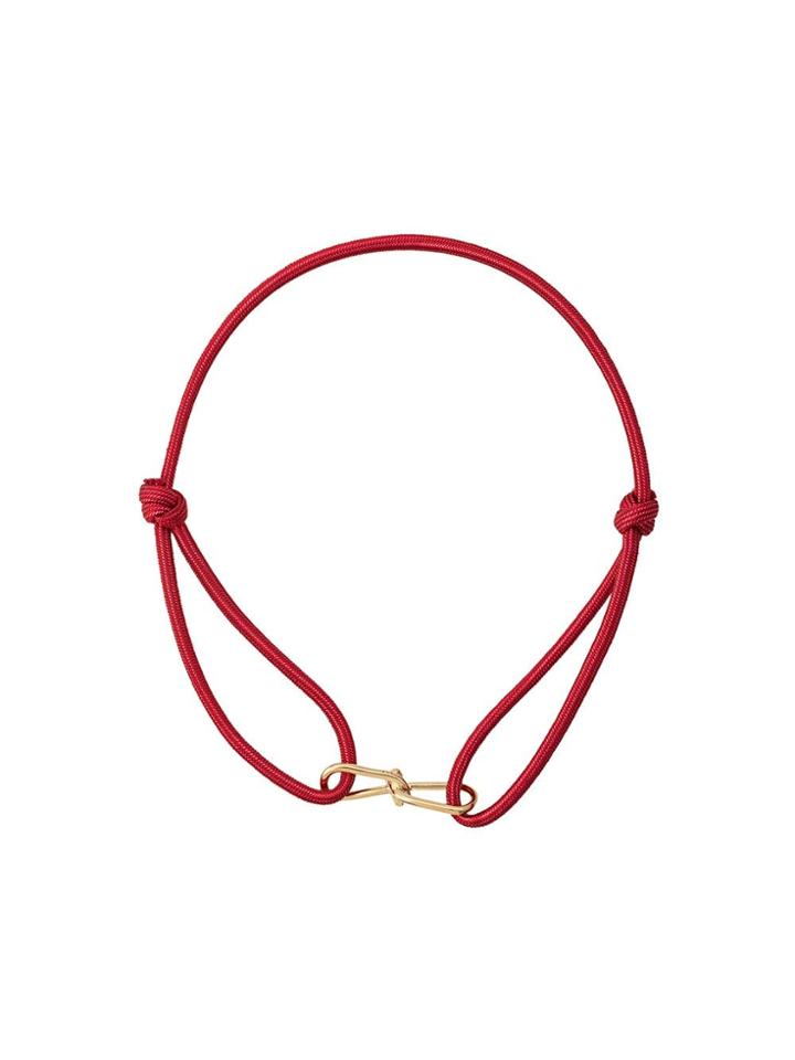 Annelise Michelson Medium Wire Cord Choker - Red