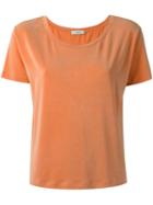 Egrey Short Sleeves T-shirt, Women's, Size: 42, Yellow/orange, Polyester/spandex/elastane/viscose