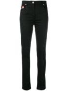 Kenzo High-waisted Skinny Trousers - Black