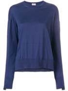 Mrz Knitted Sweatshirt - Blue