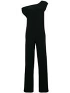 Norma Kamali Tailored Fitted Jumpsuit - Black