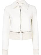 Givenchy Cropped Biker Jacket - White