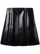 Proenza Schouler Coated A-line Skirt, Women's, Size: 2, Black, Polyurethane/polyester/cupro