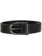 Diesel Classic Belt, Women's, Size: 95, Black, Calf Leather