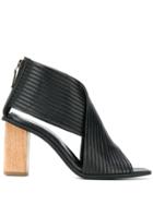 Christian Wijnants Heeled Ante Sandals - Black