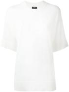 Joseph - Classic T-shirt - Women - Polyester/viscose - Xl, White, Polyester/viscose