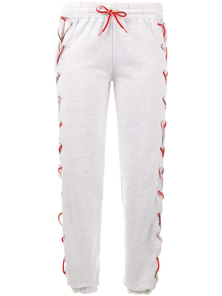 Filles A Papa 'amen' Track Pants, Women's, Size: 1, Grey, Cotton