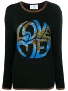 Alberta Ferretti Love Me Jumper - Black