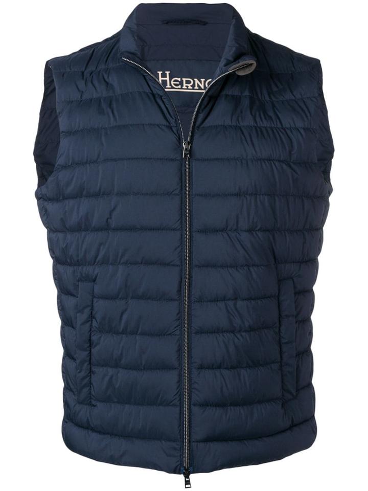 Herno Padded Gilet Jacket - Blue