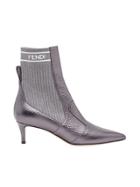 Fendi Rockoko Boots - Grey