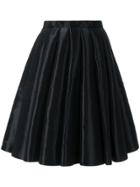 Junya Watanabe Comme Des Garçons Vintage Draped Flared Skirt - Black