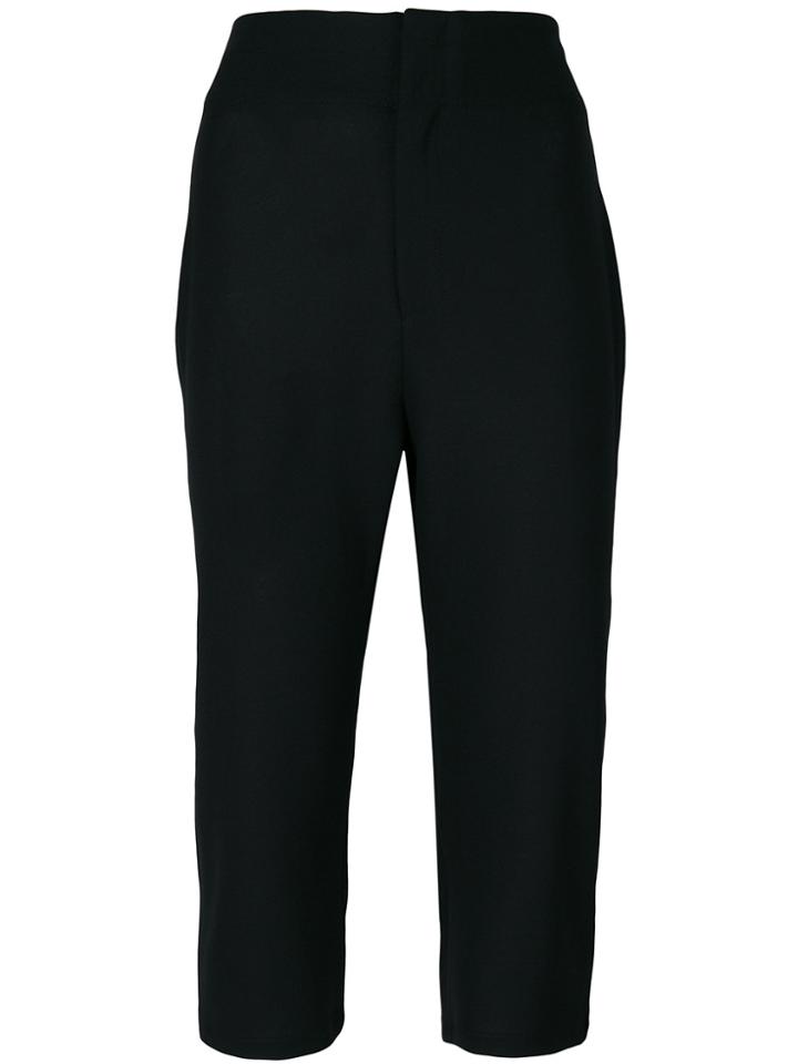 Jacquemus Cropped Trousers - Black