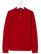 Ralph Lauren Kids Teen Classic Polo Shirt - Red
