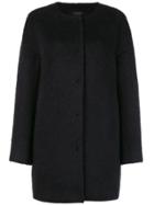 Giambattista Valli Textured Coat - Black