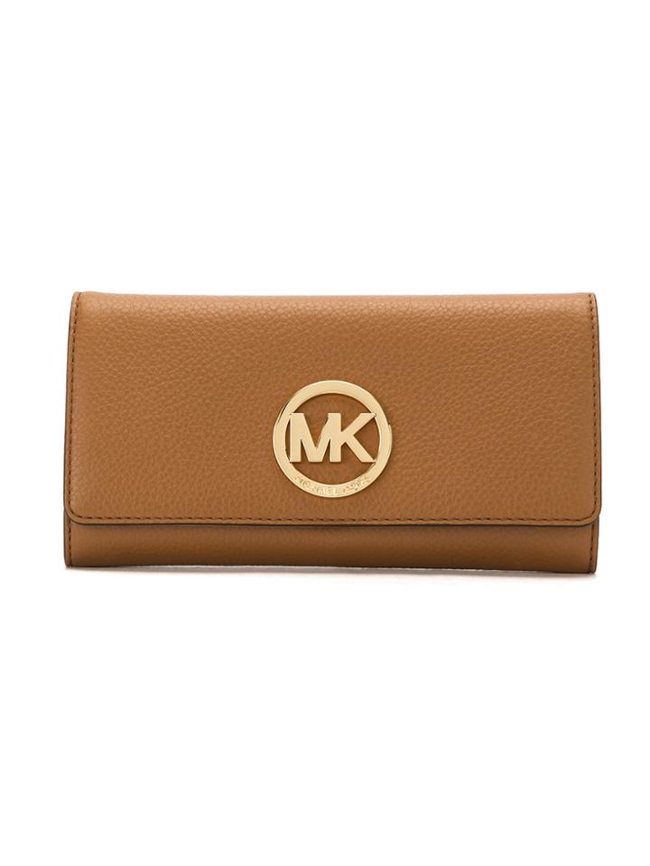 Michael Michael Kors Fulton Carry All Wallet - Brown