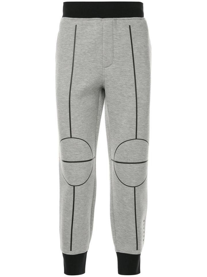 Blackbarrett Court Line Track Pants - Grey