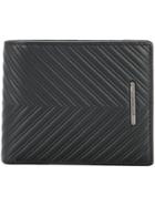 Cerruti 1881 Quilted Chevron Wallet - Black