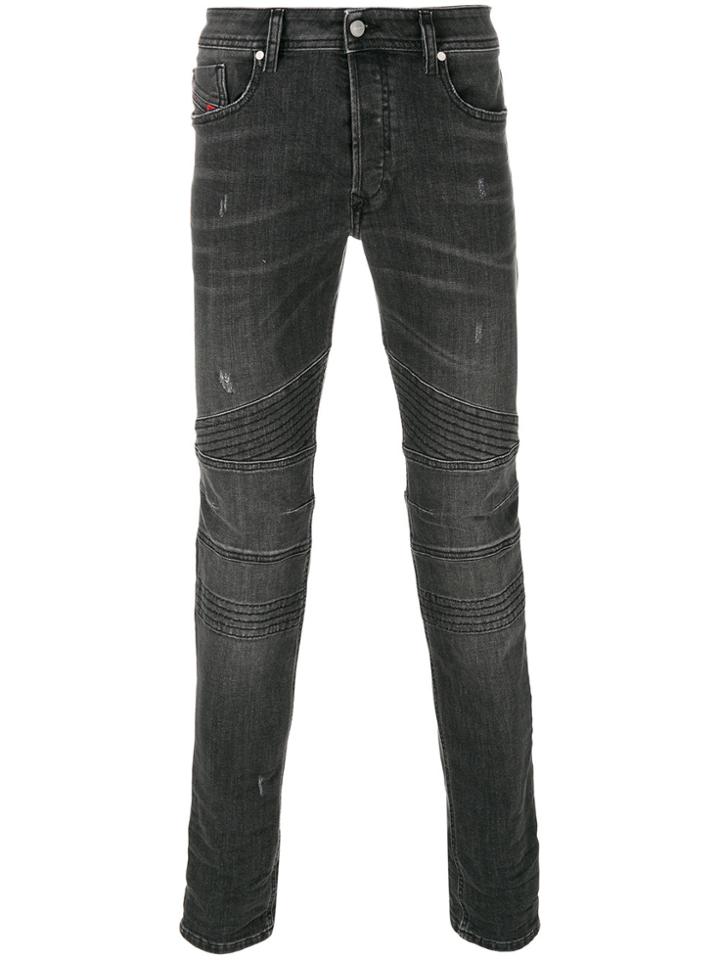 Diesel Fourk Biker Jeans - Grey