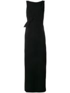 P.a.r.o.s.h. Side Bow Dress - Black