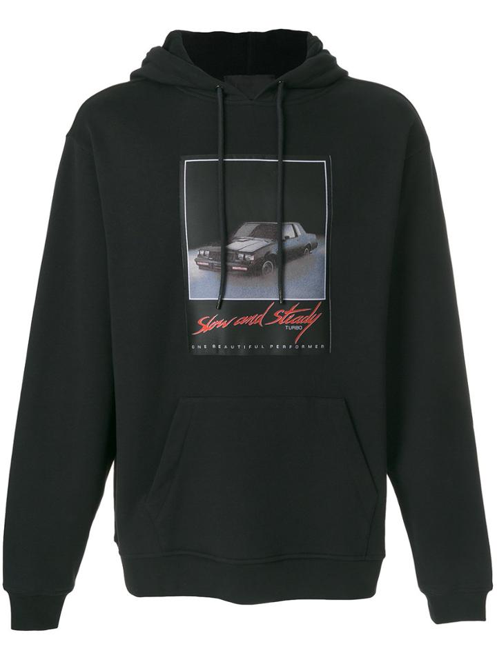 Alexander Wang Slow And Steady Patch Hoodie - Black