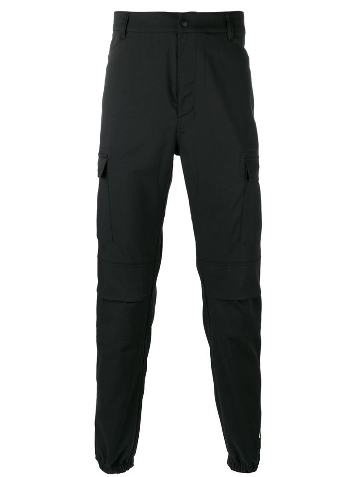 Adidas Patch Pocket Trousers, Men's, Size: Medium, Black, Polyester