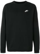 Nike Logo Long-sleeve Sweatshirt - Black