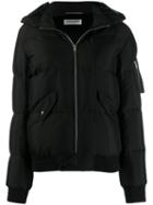 Saint Laurent Zipped Padded Jacket - Black