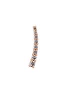 Alinka Small Dasha Diamond Slider Earring, Women's, Metallic, Diamond/18kt Rose Gold