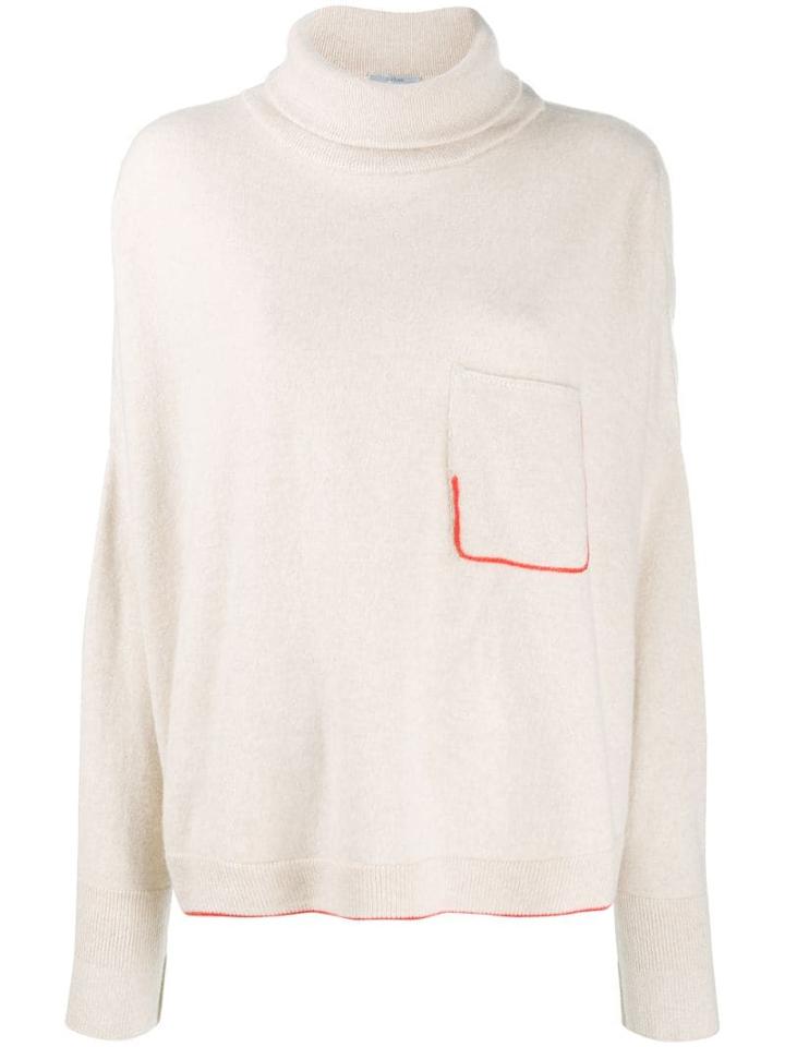 Dusan Front Pocket Jumper - Neutrals