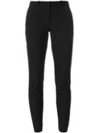Joseph Slim Fit Trousers, Women's, Size: 38, Black, Cotton/viscose/spandex/elastane