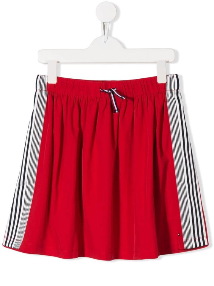 Tommy Hilfiger Junior Side Band Skirt - Red