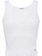 Miu Miu Basic Tank Top - White