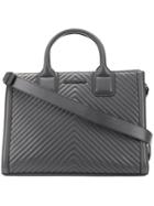 Karl Lagerfeld Klassik Quilted Tote Bag - Grey