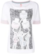 Marc Cain Patterned Sketch T-shirt - White