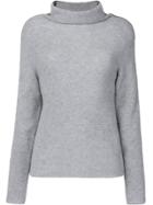 Jo No Fui Tubular Neck Sweater - Grey