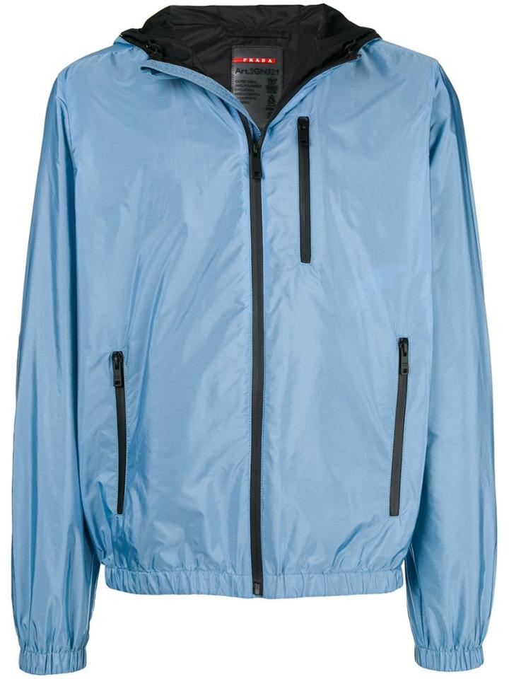 Prada Rain Jacket - Blue
