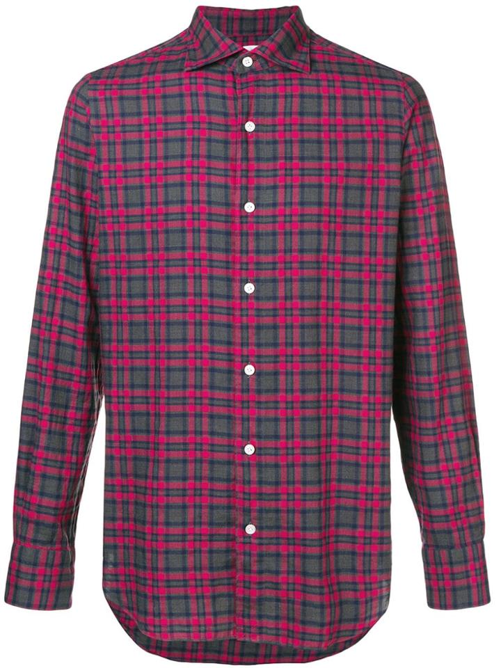 Finamore 1925 Napoli Tokio Shirt - Red