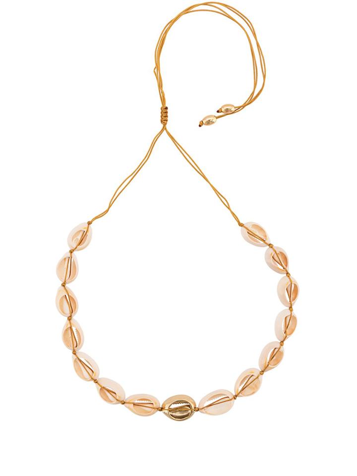 Tohum Concha Puka 21 Necklace - White