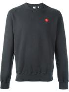 Kenzo Appliqué Zipped Sweatshirt - Green