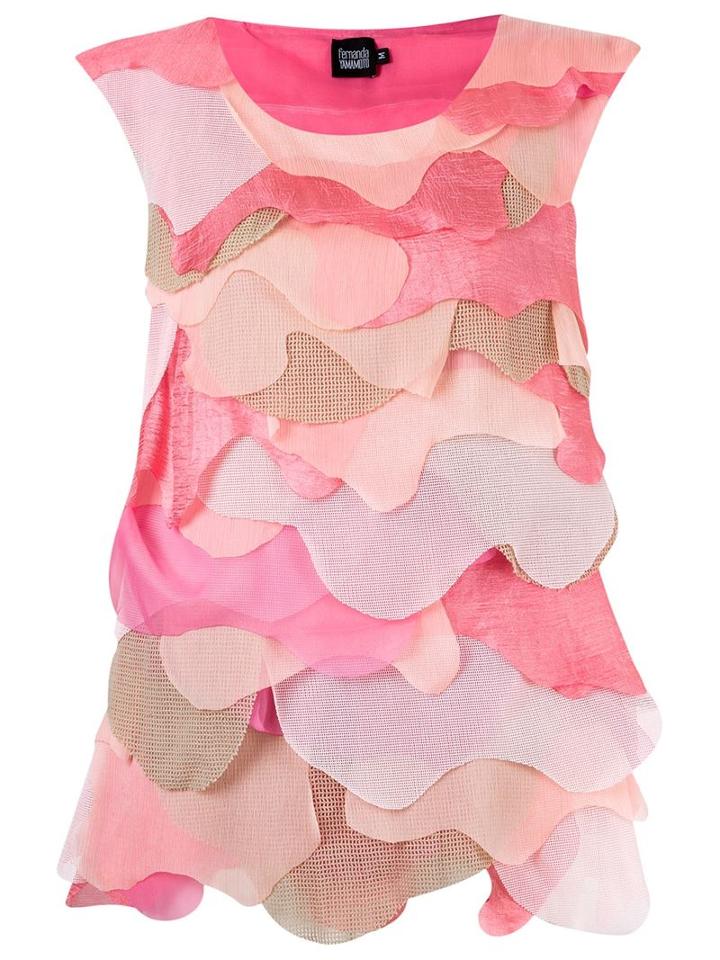 Fernanda Yamamoto Overlay Sleeveless Blouse