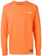 Neighborhood Long-sleeve Fitted Sweater - Orange