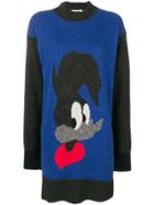 Jc De Castelbajac Pre-owned Woody Woodpecke Jumper Dress - Blue