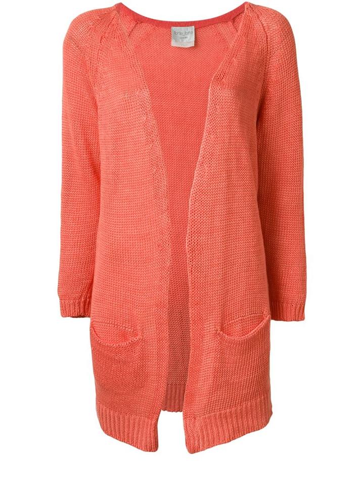 Forte Forte Open Cardigan, Women's, Size: I, Pink/purple, Linen/flax