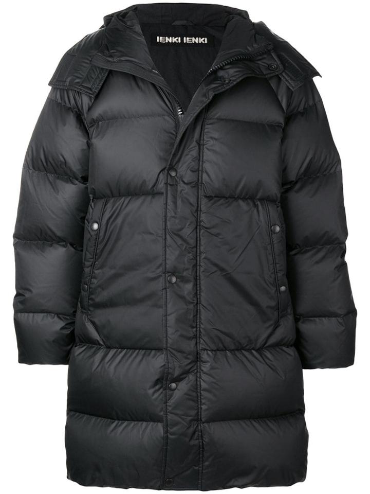 Ienki Ienki Hooded Padded Coat - Black