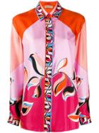 Emilio Pucci Floral Print Shirt - Pink
