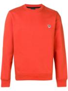 Ps Paul Smith Zebra Logo Sweatshirt - Orange