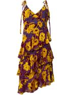 Daizy Shely Coupe Dress - Pink & Purple