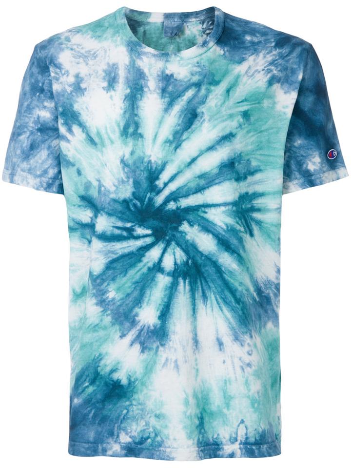 Champion 68 Weave Tie-dye T-shrirt - Blue
